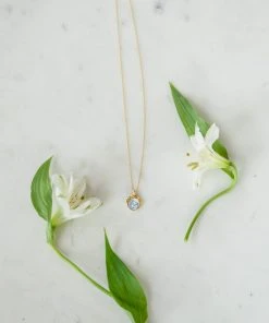 Ave Shops Marbled Stone Necklace New Arrivals