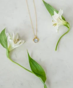 Ave Shops Marbled Stone Necklace New Arrivals