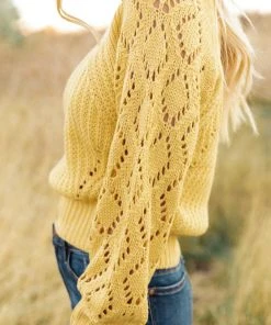 Ave Shops Marley Cropped Sweater Cardigans, Sweaters, Outerwear