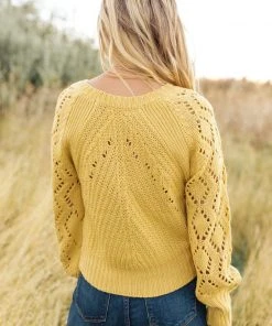 Ave Shops Marley Cropped Sweater Cardigans, Sweaters, Outerwear