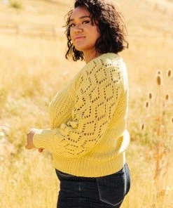 Ave Shops Marley Cropped Sweater Cardigans, Sweaters, Outerwear