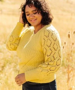 Ave Shops Marley Cropped Sweater Cardigans, Sweaters, Outerwear