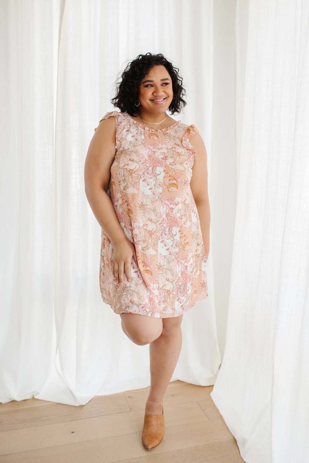 Ave Shops Marnie Dress In Mauve - Elegant Women's Jumpsuit & Romper | Free Shipping 9 Ave Shops Marnie Dress In Mauve