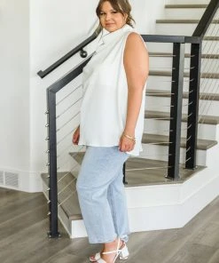 Ave Shops New Arrivals Meet Me At My Place White Top | Short Sleeve Tops for Women 19 Ave Shops New Arrivals Meet Me At My Place Top In White