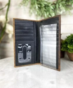 Myra Mesilla Aztec Cowhide Wallet