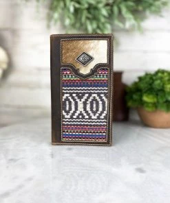 Myra Mesilla Aztec Cowhide Wallet