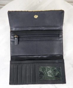 Myra Metallic Leopard Wallet Handbags & Wallets