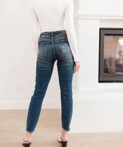 Ave Shops Bottoms & Jeans Mid-Rise Destroyed Relaxed Fit Jeans