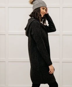 Ave Shops Clothing Mila Cardigan In Charcoal