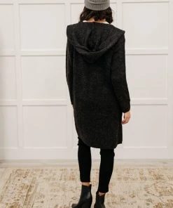 Ave Shops Clothing Mila Cardigan In Charcoal