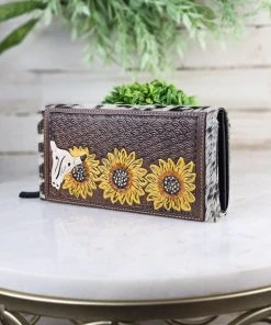 Myra Miley Tooled Cowhide Wallet