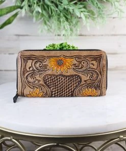 Myra Mirabelle Tooled Wallet Handbags & Wallets