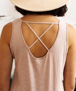 Ave Shops Mocha Mirage Tank Clothing