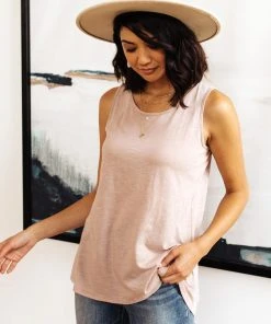 Ave Shops Mocha Mirage Tank Clothing