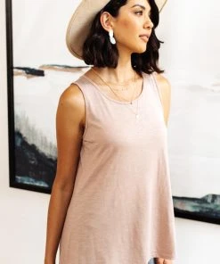 Ave Shops Mocha Mirage Tank Clothing