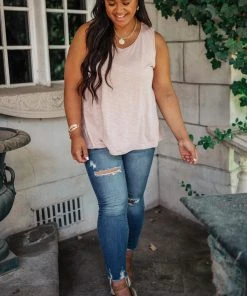 Ave Shops Mocha Mirage Tank Clothing