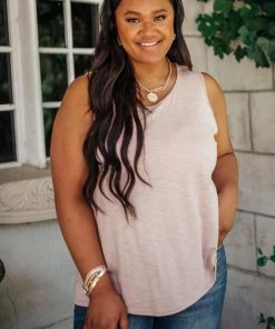 Ave Shops Mocha Mirage Tank Clothing