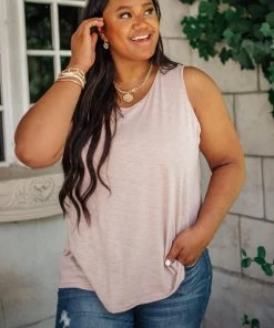 Ave Shops Mocha Mirage Tank Clothing