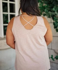 Ave Shops Mocha Mirage Tank Clothing