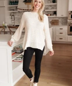 Ave Shops Clothing Monaco Sweater In Ivory