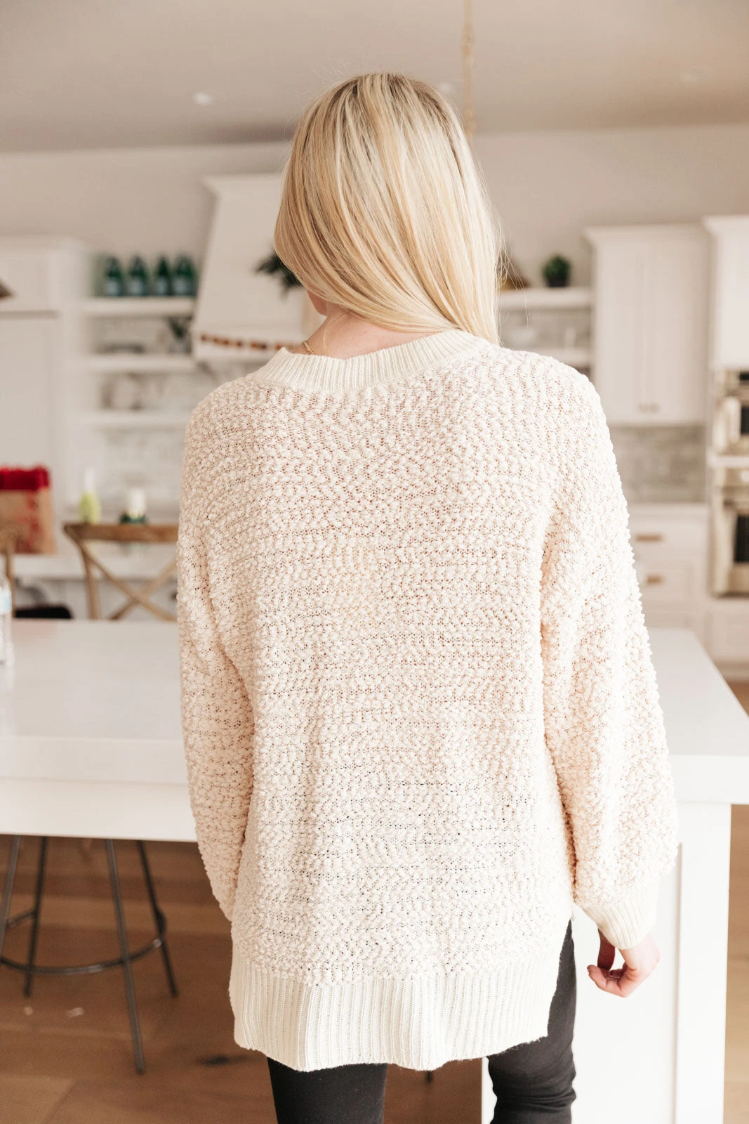 Ave Shops Monaco Ivory Sweater | Soft Cardigan for Women | Cozy Outerwear 11 Ave Shops Clothing Monaco Sweater In Ivory