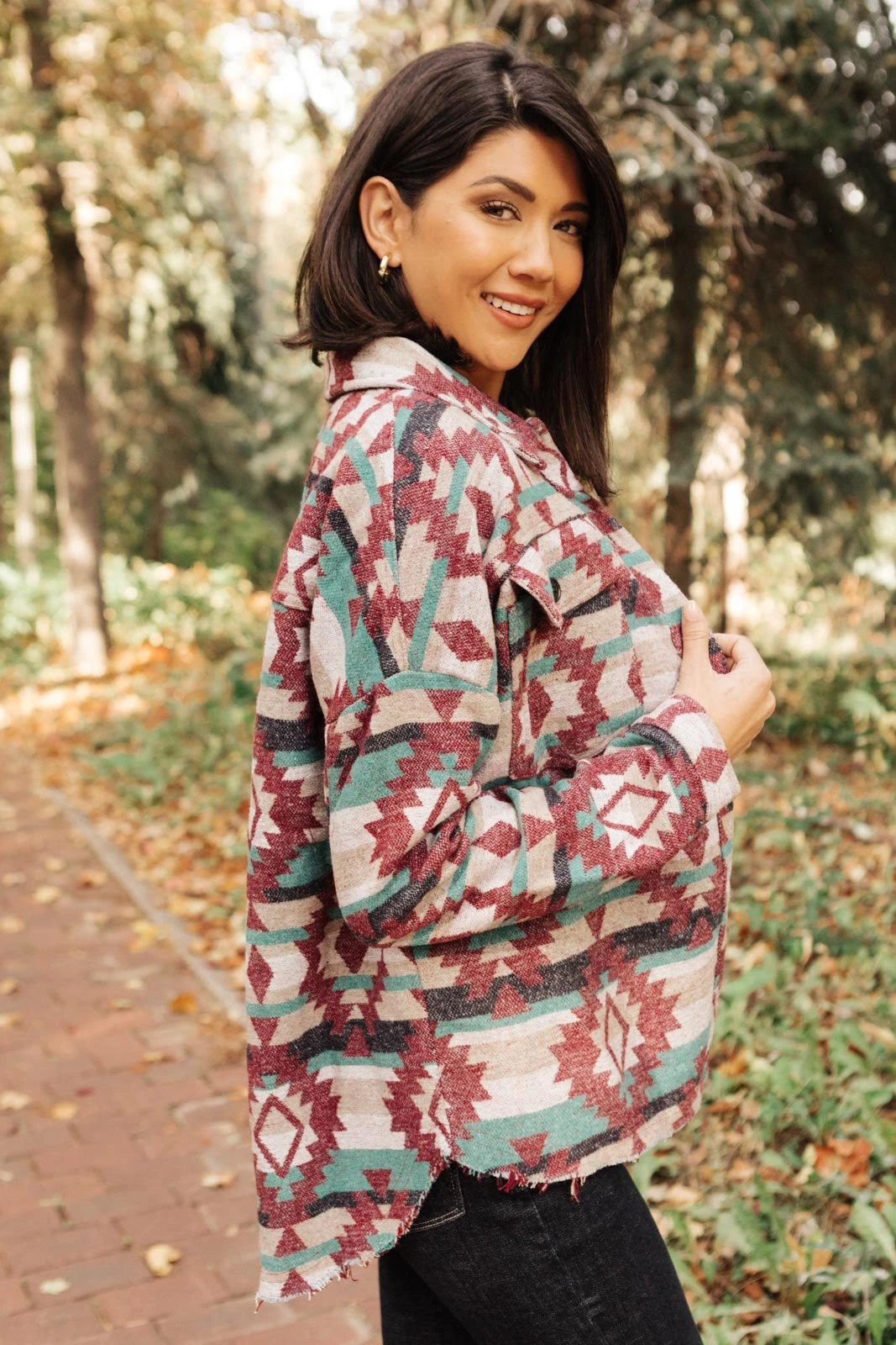 Ave Shops Clothing Mountain Top Shacket - Stylish Cardigan & Outerwear for Women 14 Ave Shops Clothing Mountain Top Shacket