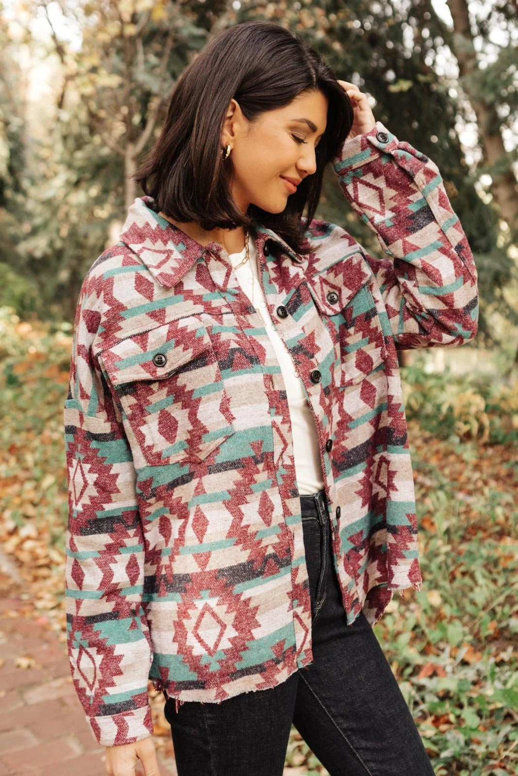 Ave Shops Clothing Mountain Top Shacket - Stylish Cardigan & Outerwear for Women 15 Ave Shops Clothing Mountain Top Shacket