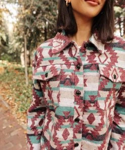 Ave Shops Clothing Mountain Top Shacket - Stylish Cardigan & Outerwear for Women 40 Ave Shops Clothing Mountain Top Shacket