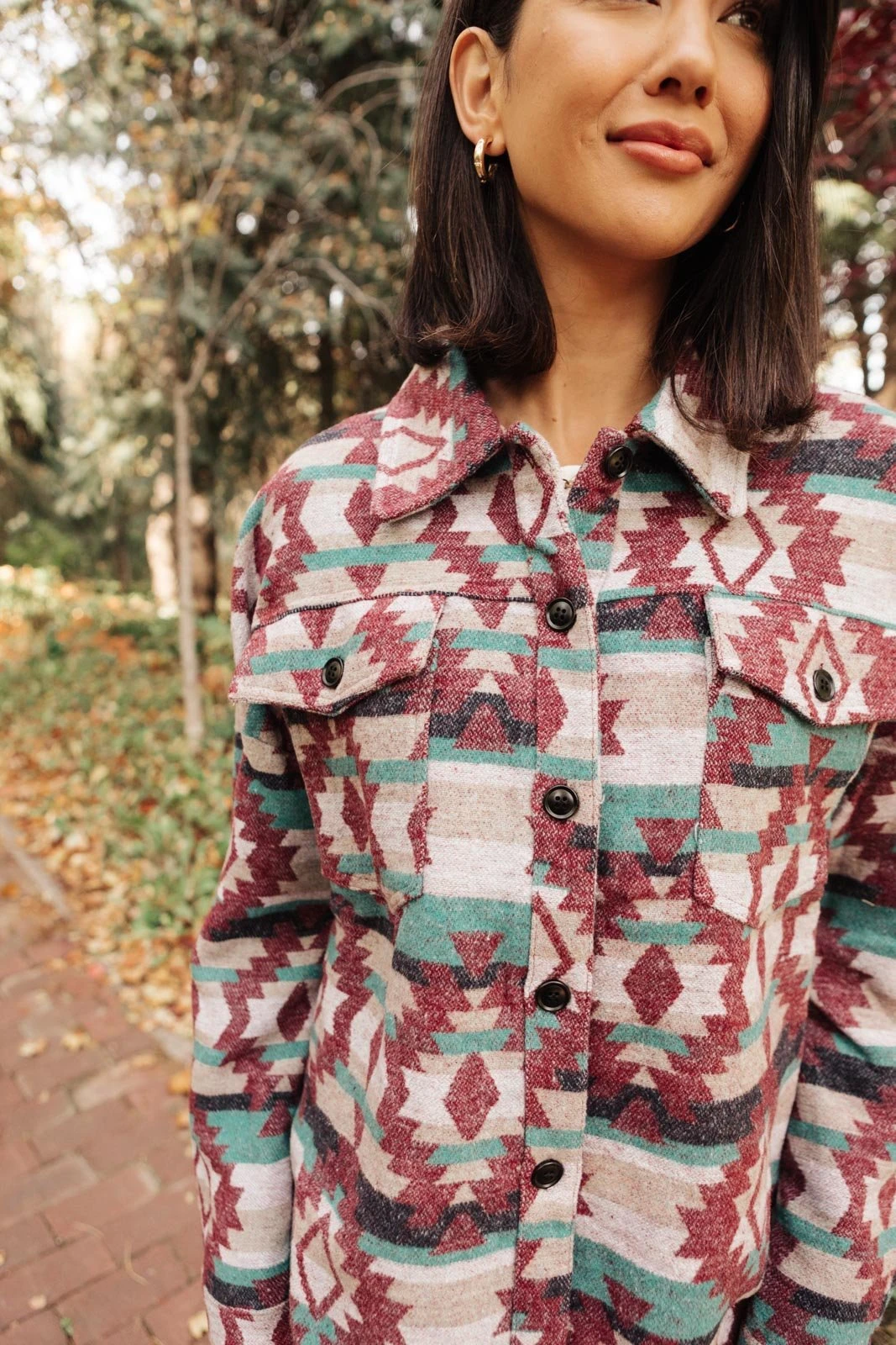 Ave Shops Clothing Mountain Top Shacket - Stylish Cardigan & Outerwear for Women 18 Ave Shops Clothing Mountain Top Shacket