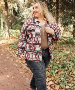 Ave Shops Clothing Mountain Top Shacket - Stylish Cardigan & Outerwear for Women 33 Ave Shops Clothing Mountain Top Shacket