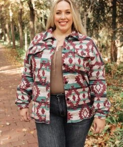 Ave Shops Clothing Mountain Top Shacket - Stylish Cardigan & Outerwear for Women 31 Ave Shops Clothing Mountain Top Shacket