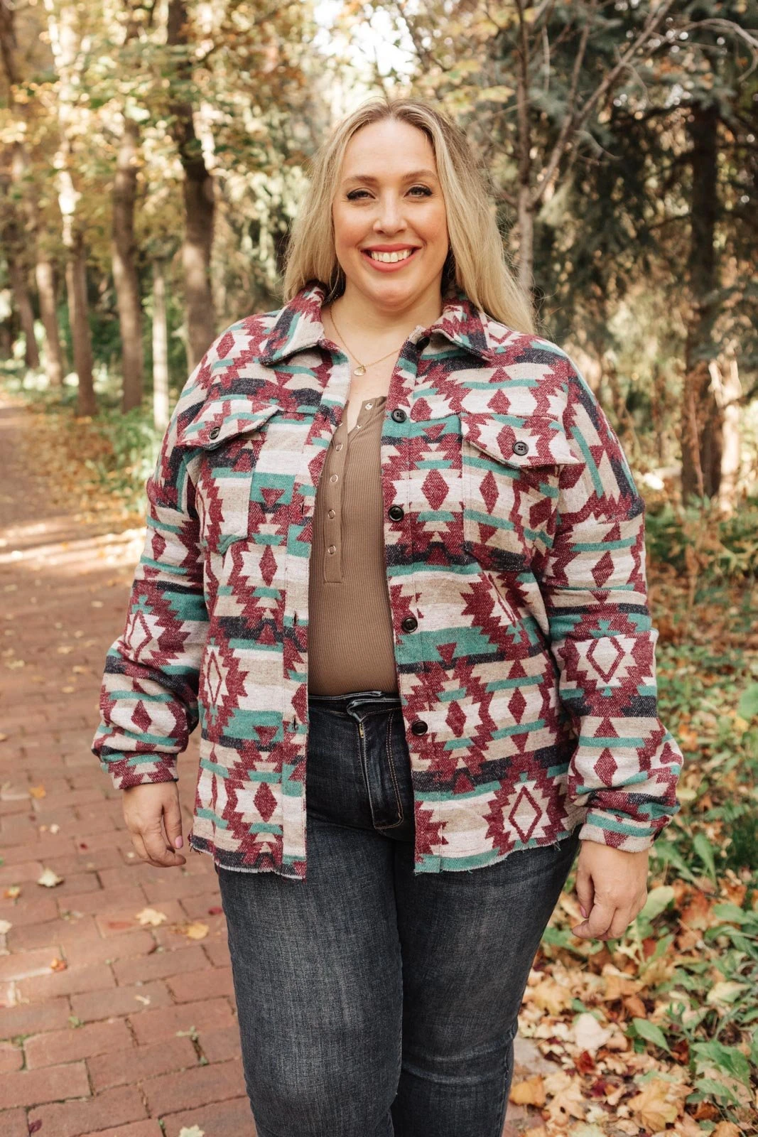 Ave Shops Clothing Mountain Top Shacket - Stylish Cardigan & Outerwear for Women 9 Ave Shops Clothing Mountain Top Shacket