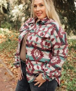 Ave Shops Clothing Mountain Top Shacket - Stylish Cardigan & Outerwear for Women 35 Ave Shops Clothing Mountain Top Shacket