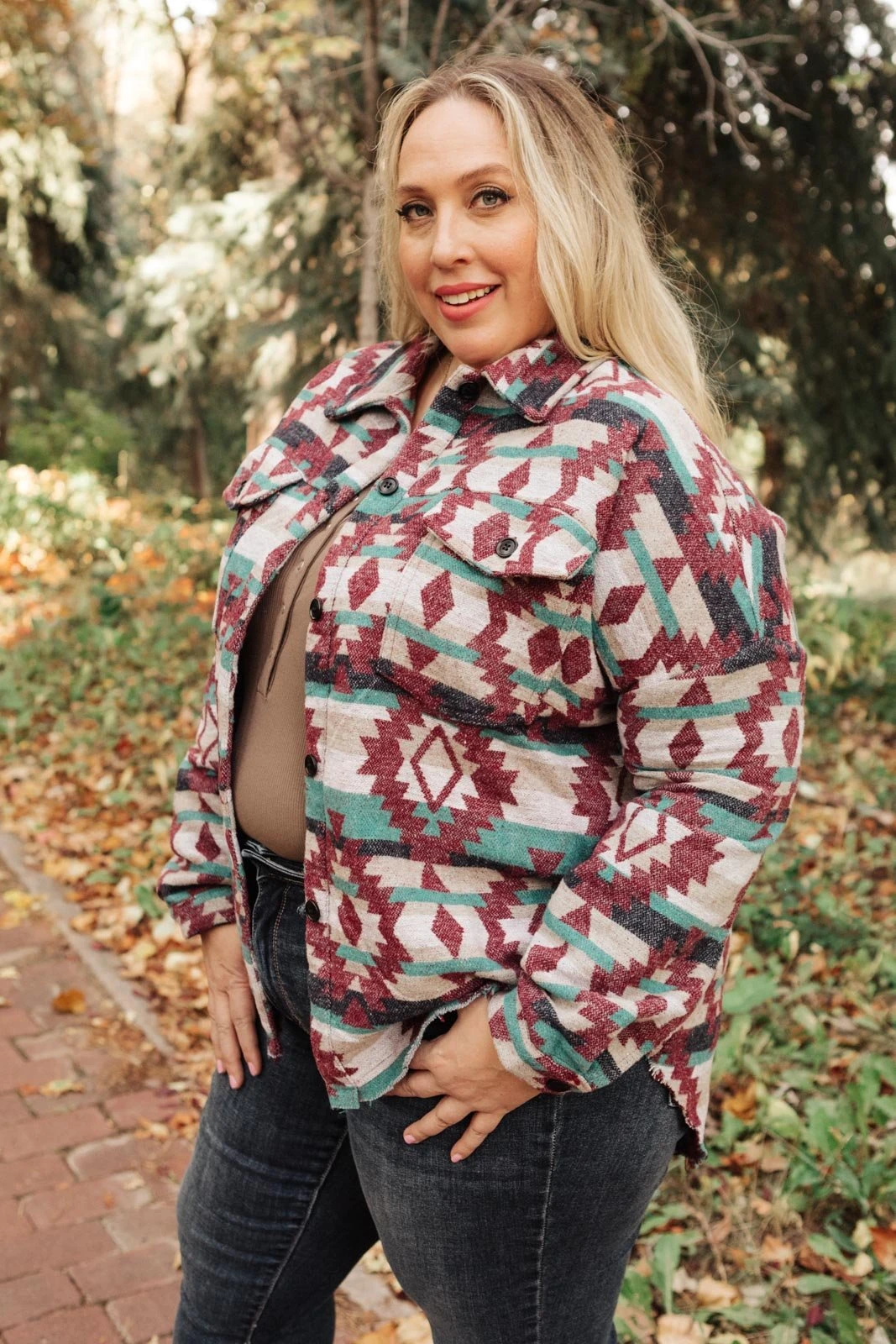 Ave Shops Clothing Mountain Top Shacket - Stylish Cardigan & Outerwear for Women 13 Ave Shops Clothing Mountain Top Shacket