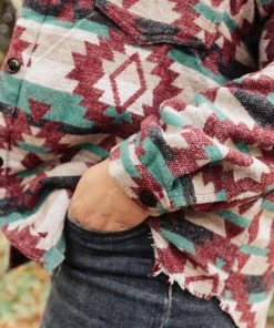 Ave Shops Clothing Mountain Top Shacket - Stylish Cardigan & Outerwear for Women 45 Ave Shops Clothing Mountain Top Shacket