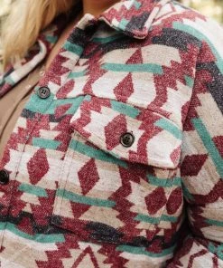 Ave Shops Clothing Mountain Top Shacket - Stylish Cardigan & Outerwear for Women 39 Ave Shops Clothing Mountain Top Shacket