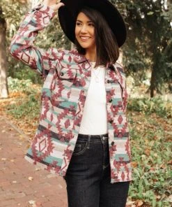 Ave Shops Clothing Mountain Top Shacket