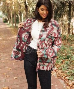 Ave Shops Clothing Mountain Top Shacket - Stylish Cardigan & Outerwear for Women 30 Ave Shops Clothing Mountain Top Shacket