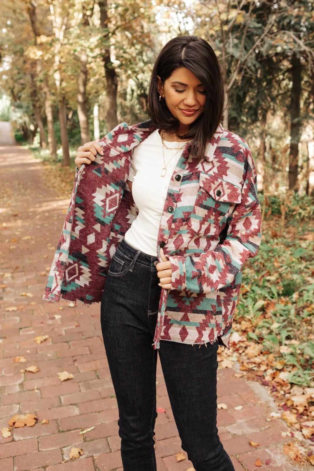 Ave Shops Clothing Mountain Top Shacket - Stylish Cardigan & Outerwear for Women 8 Ave Shops Clothing Mountain Top Shacket