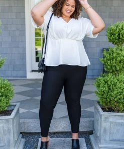 Ave Shops Ms. Chic White Blouse