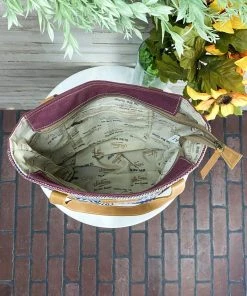 Sixtease Multi Color Maroon Rug Handbag Handbags & Wallets