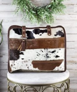 Myra >> MEGA SALE << Multi Cowhide Tote Handbag