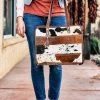 Myra >> MEGA SALE << Multi Cowhide Tote Handbag