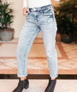 Ave Shops My Way Boyfriend Jeans Bottoms & Jeans