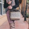 Myra Neutral Aztec Handbag Handbags & Wallets