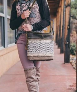 Myra Neutral Aztec Handbag Handbags & Wallets