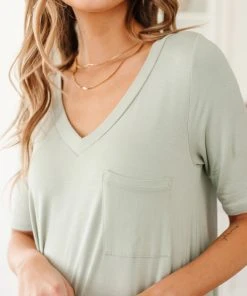 Ave Shops New Vibrations Sage Green Dress | Flattering & Stylish Women's Dress 37 Ave Shops New Vibrations Dress In Sage