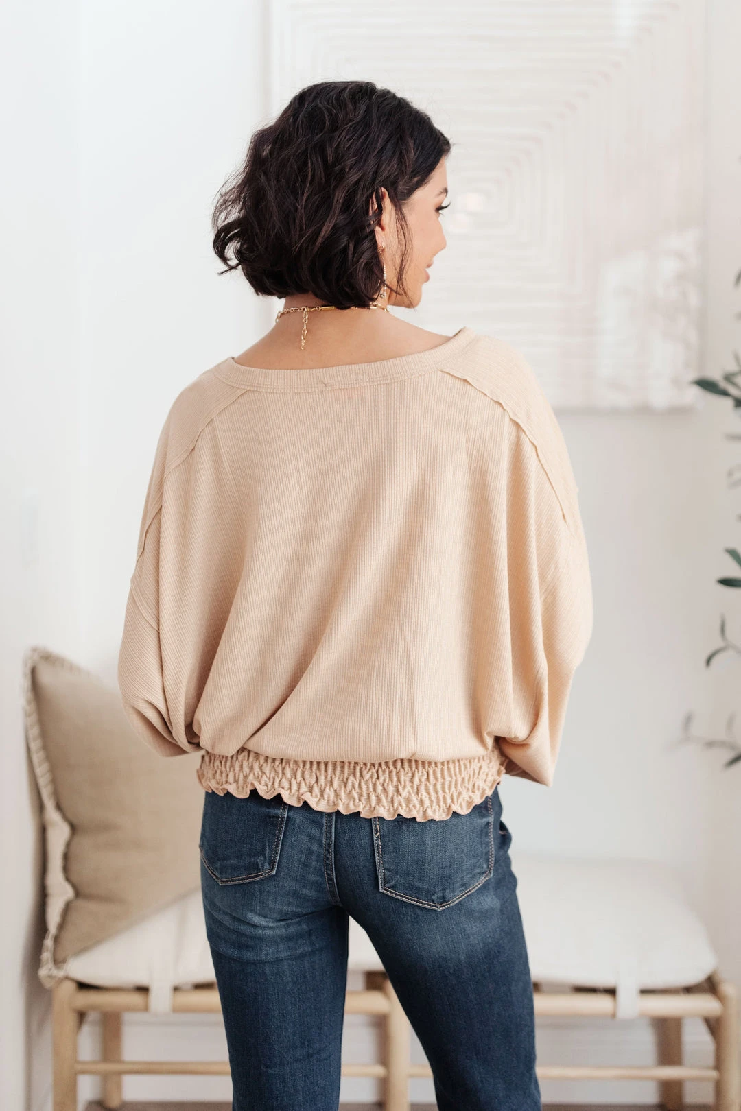 Ave Shops Next In Line Tan Long Sleeve Top | Stylish & Comfortable Blouse 11 Ave Shops Next In Line Top In Tan
