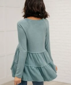 Ave Shops Nicely Done Tiered Top Clothing