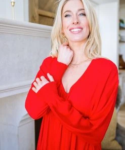 Ave Shops Nina Flow Dress – Elegant Women's Dress for Casual & Formal Occasions 32 Ave Shops Nina Flow Dress Dresses, Rompers, Jumpsuits